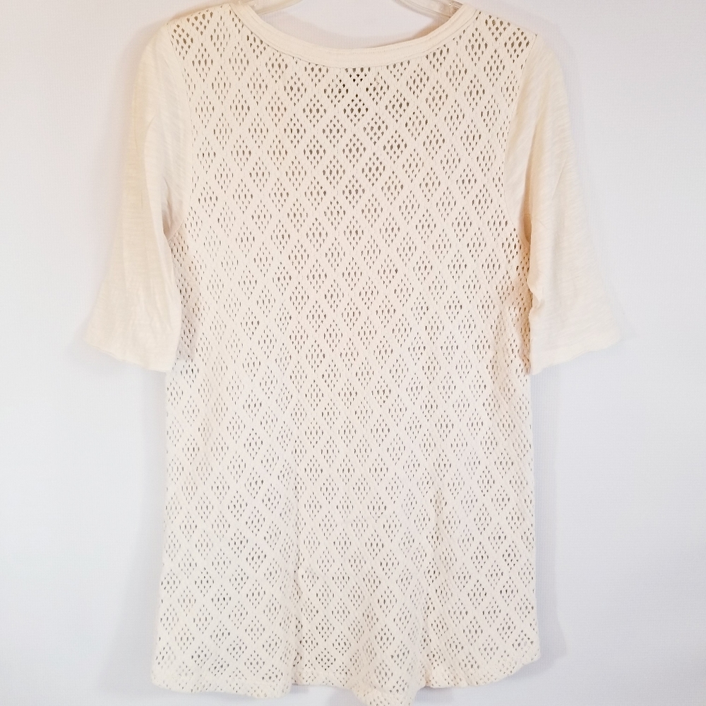 Lucky Brand | Knitted Back Shirt - Picture 8 of 8